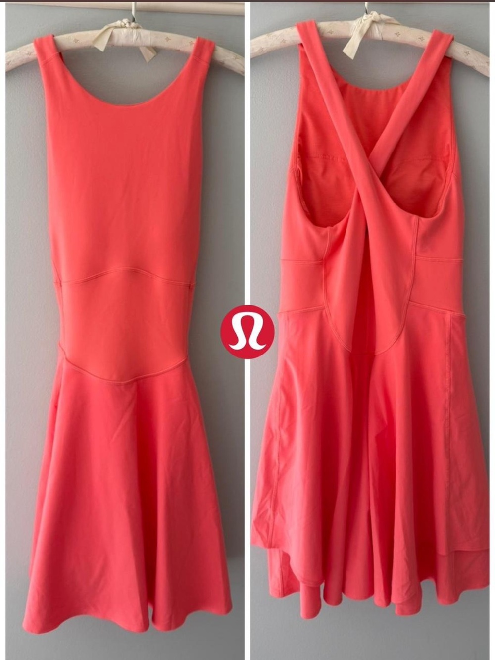 Like New - Lululemon Coral Tennis Dress (4)
